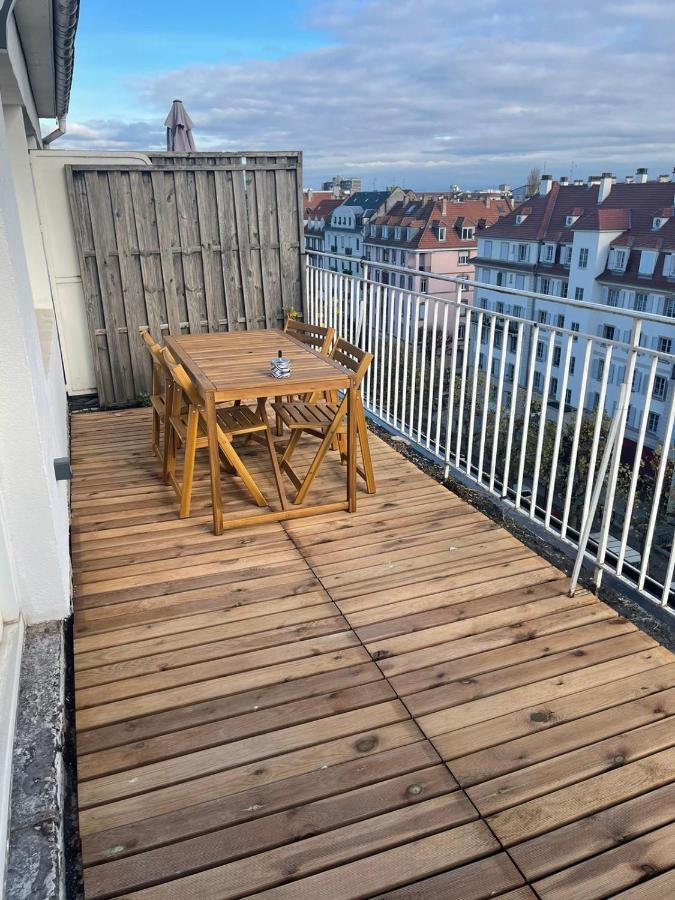 Le Brasilia - Appartement Neuf Pour 4 Personnes Avec Terrasse Estrasburgo Exterior foto
